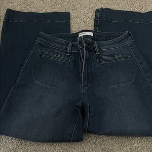 Sonoma Women's Dark Blue Flare Jeans